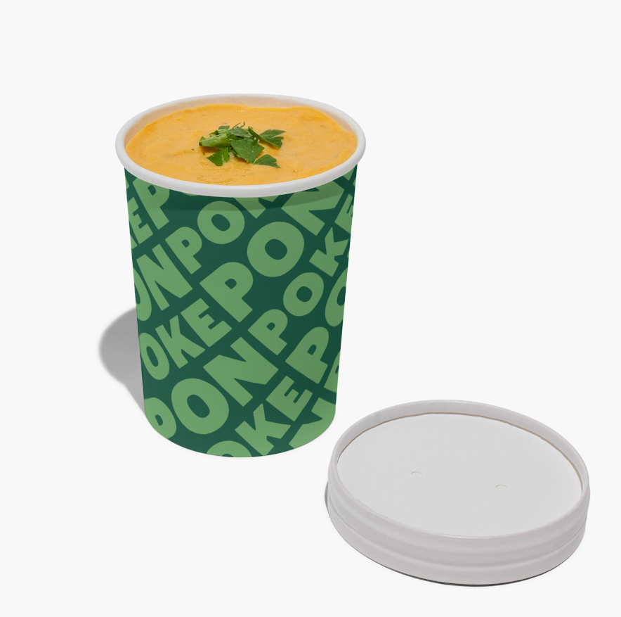 Suppenbecher bedrucken mit Logo