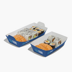 Currywurst Schale bedrucken mit Logo