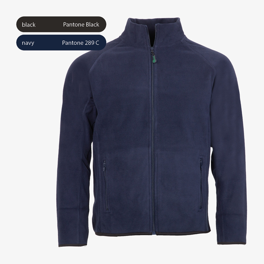 Fleecejacke mit individueller Stickerei