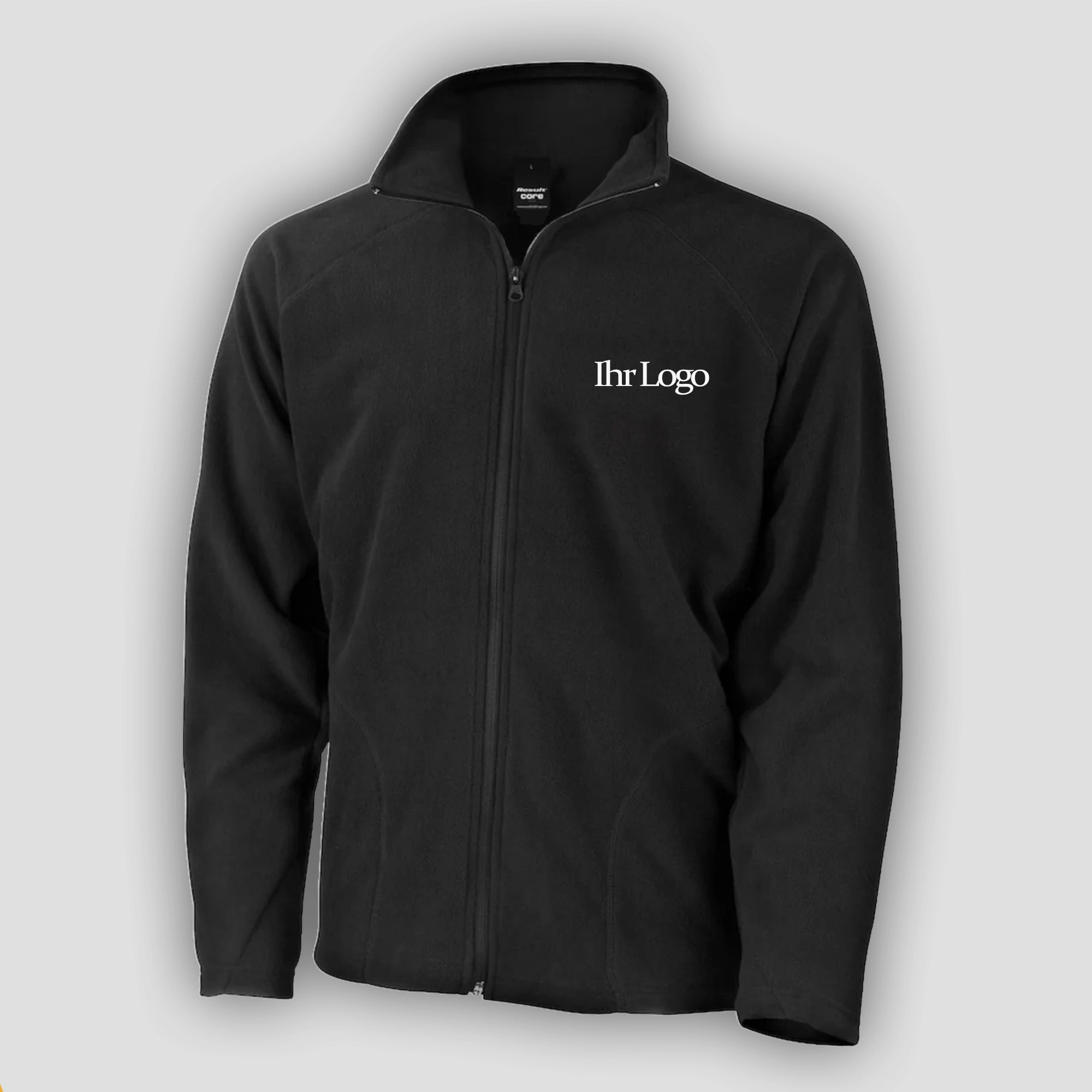 Fleecejacke mit individueller Stickerei
