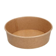 Salatschale Kraft 1300 ml, Ø185 mm, braun (300 Stück)